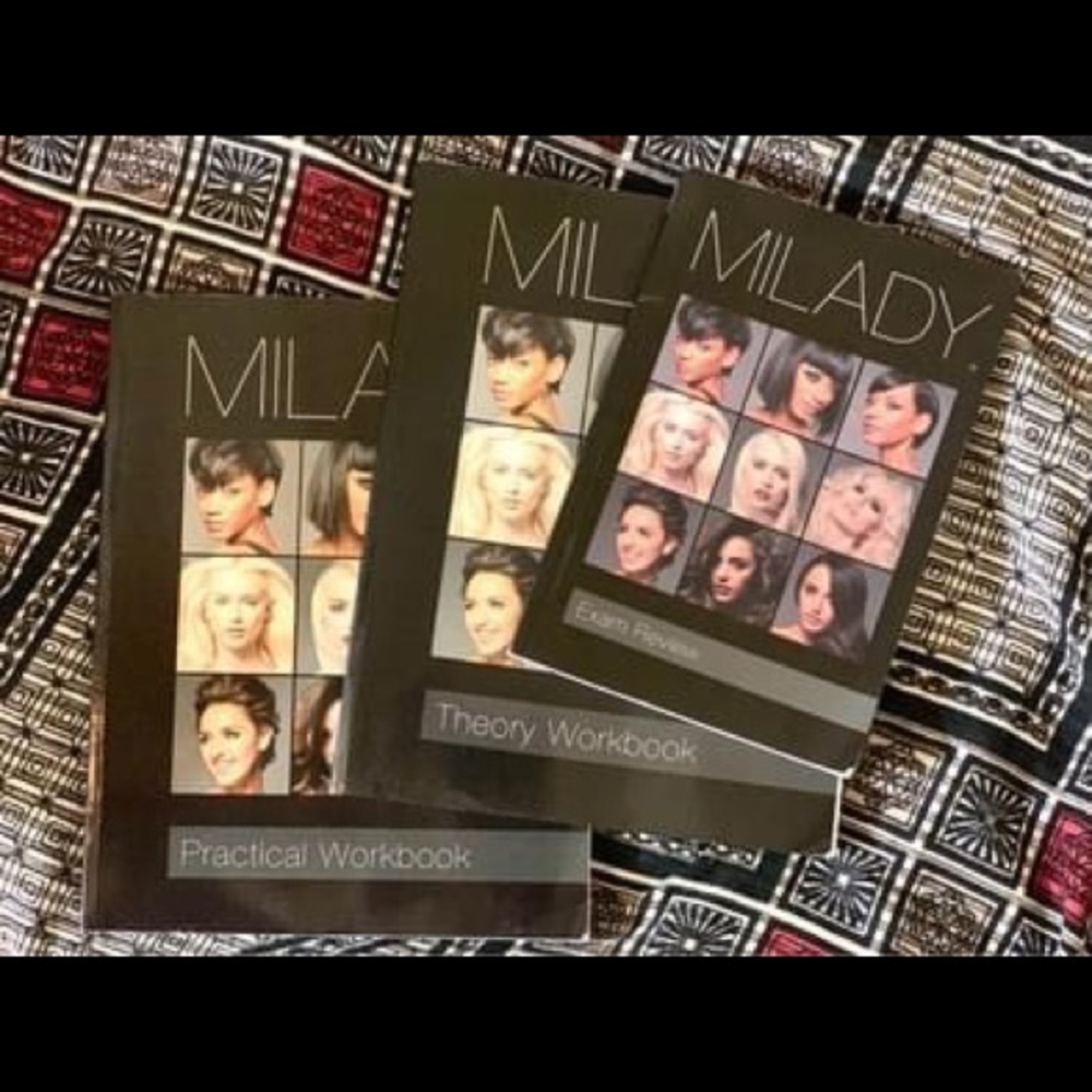 Milady cosmetology books